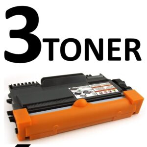 3 Toner para Brother TN2210 / TN2220 CALIDAD PREMIUM - Image 1