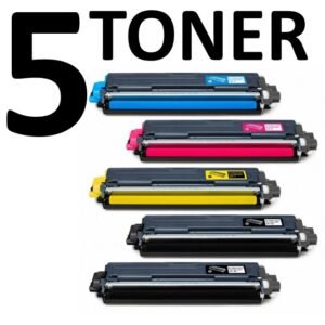 5 Toner for Brother TN241 / TN245 PREMIUM QUALITY - Image 1