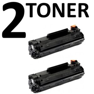 2 Toner for HP CF283A / 83A Black PREMIUM QUALITY - Image 1