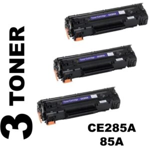 3 Toner for HP CF285A / 85A Black PREMIUM QUALITY - Image 1