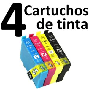 4 Compatible Ink Cartridges 603XL Epson PREMIUM QUALITY PREMIUM QUALITY - Image 1