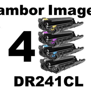 4 Image Drums for Brother DR 241CL PREMIUM QUALITY - Image 1