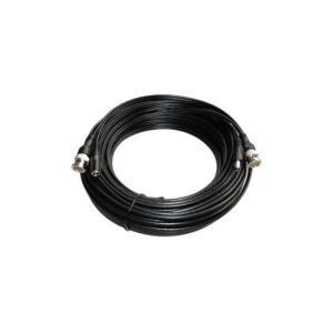 RG59 BNC coaxial extension cable + power supply black (20m) - Image 1