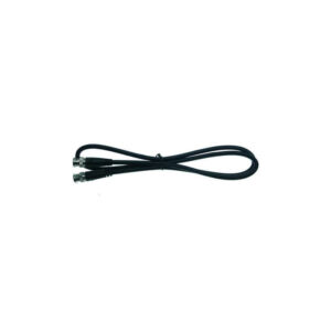 Black RG59 BNC coaxial extension cable (1m) - Image 1