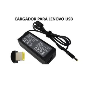 CARGADOR PARA PORTATILES LENOVO 20V 65W Y 45W CONECTOR TIPO USB - Image 1
